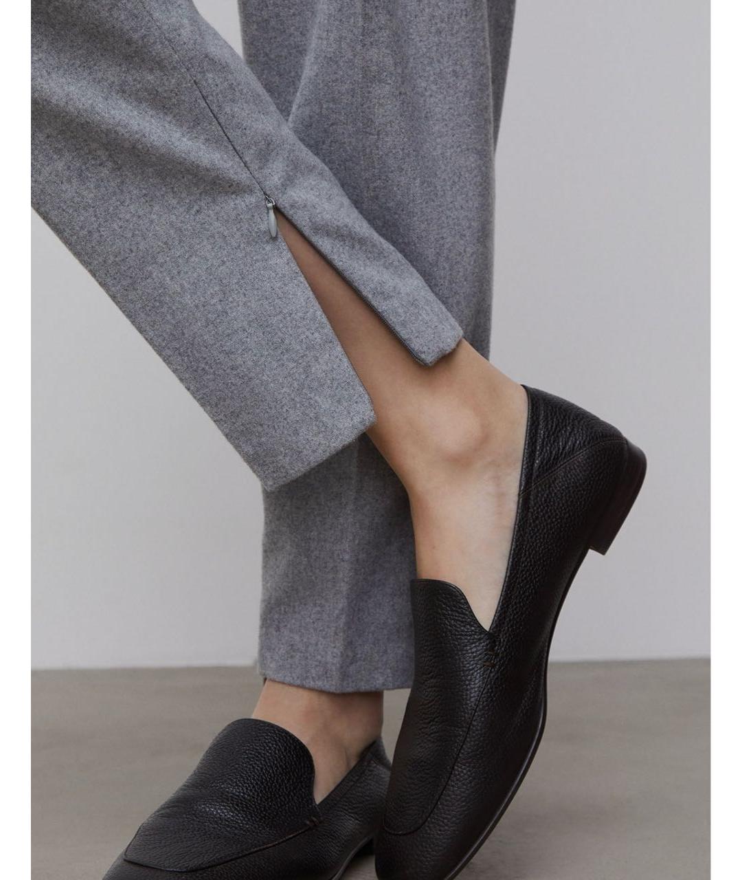 12 STOREEZ Серые шерстяные брюки узкие, фото 7