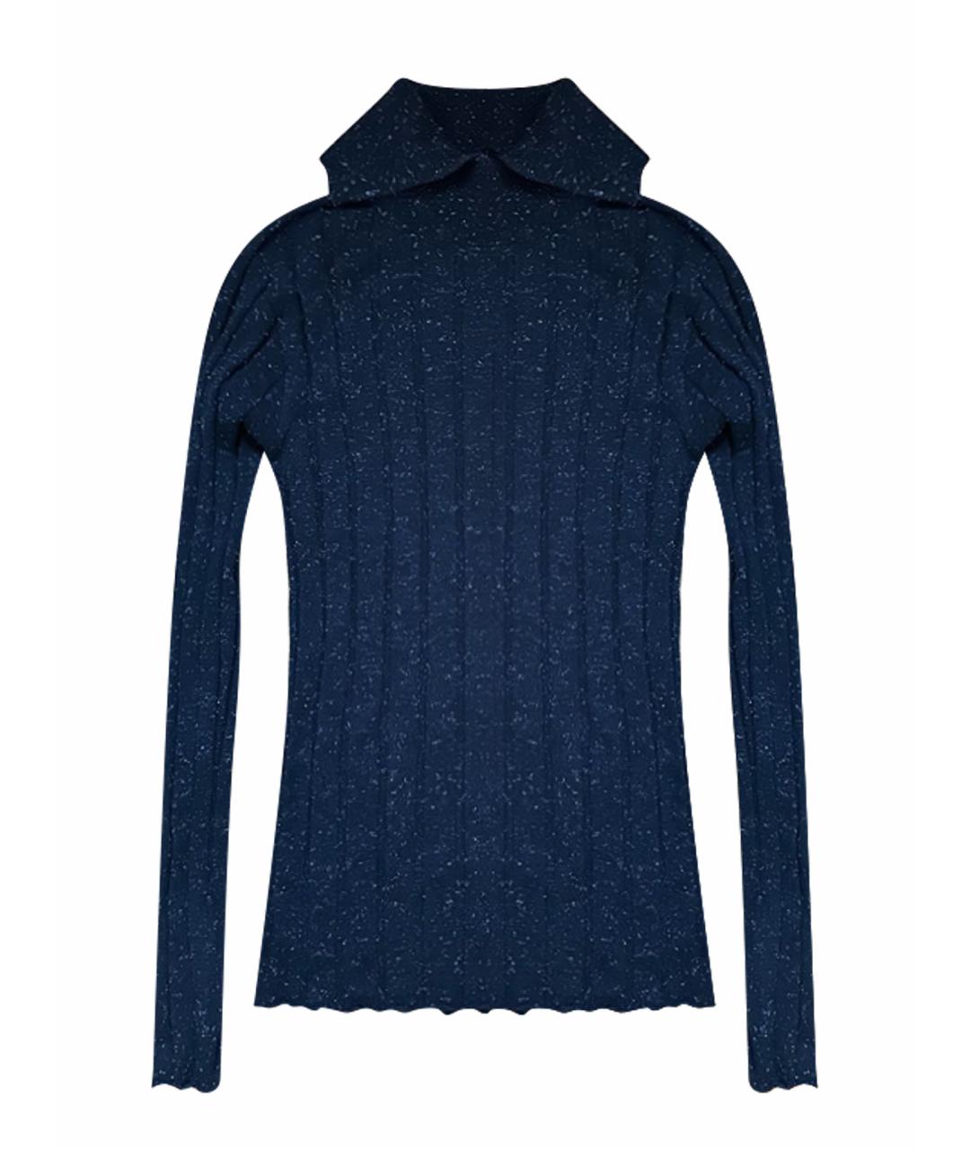 PESERICO Черная шерстяная водолазка, фото 1