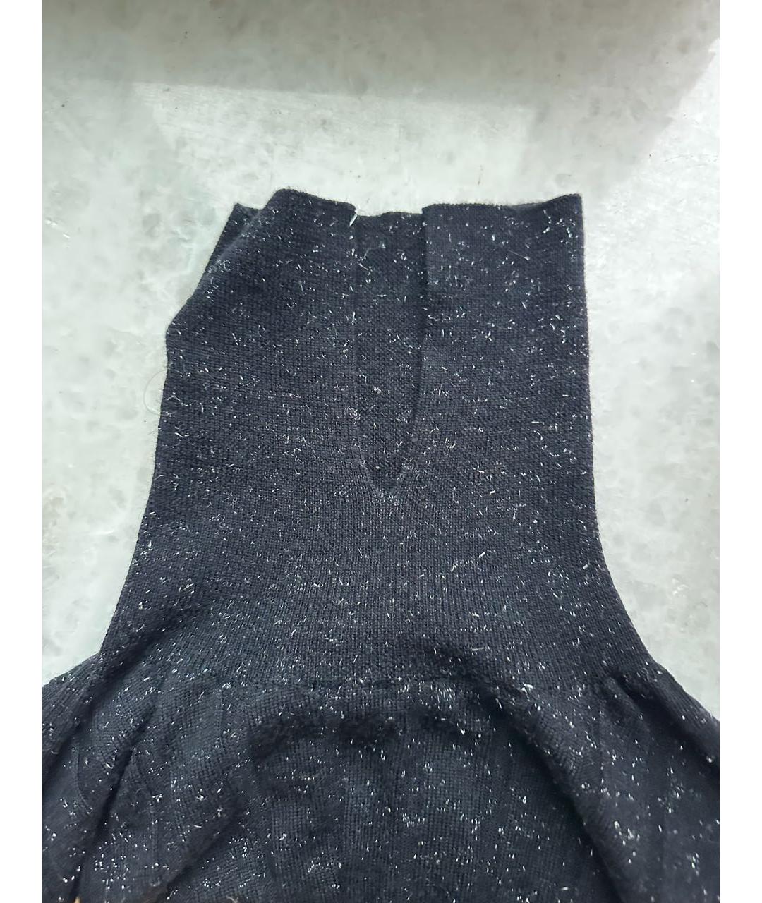 PESERICO Черная шерстяная водолазка, фото 4