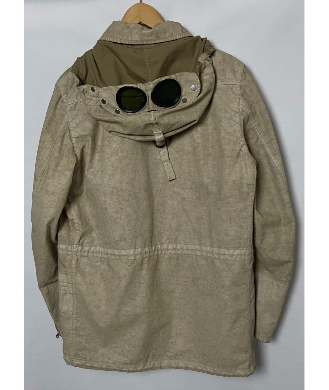 CP COMPANY Бежевая льняная куртка, фото 2