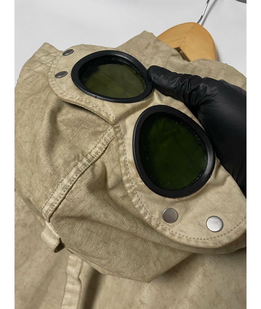 CP COMPANY Бежевая льняная куртка, фото 4