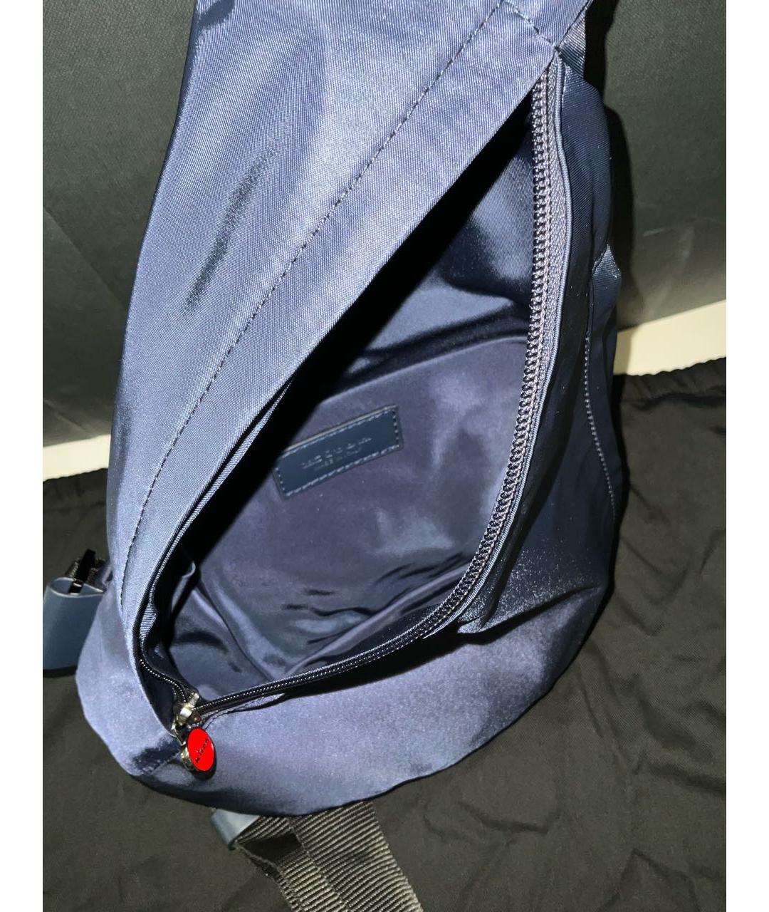 KITON Синий синтетический рюкзак, фото 6