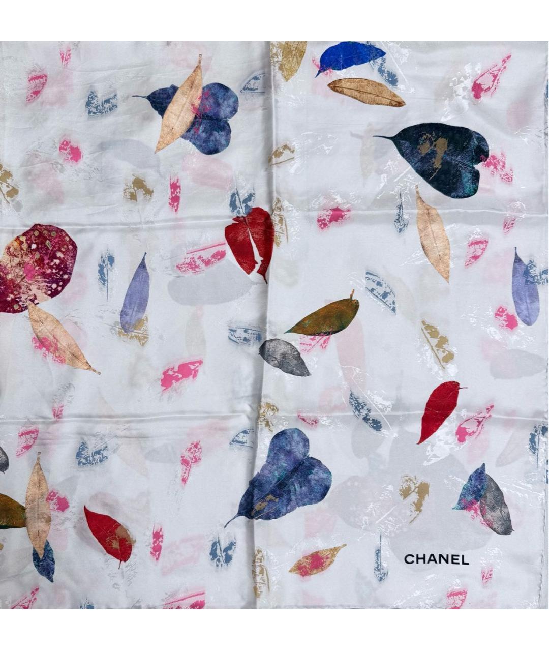 CHANEL Мульти шелковый платок, фото 4
