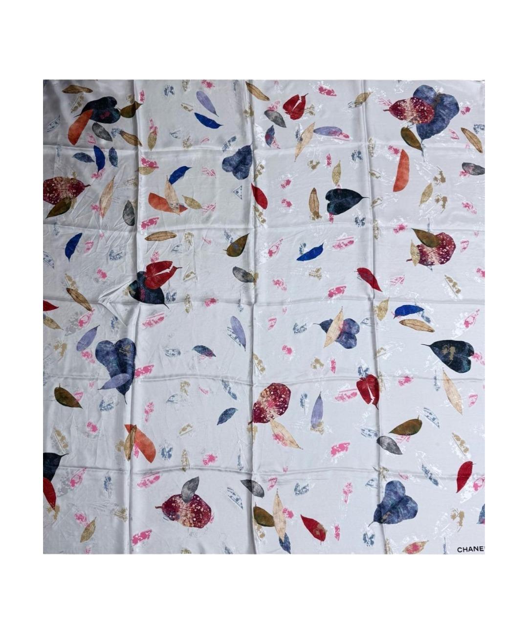 CHANEL Мульти шелковый платок, фото 1