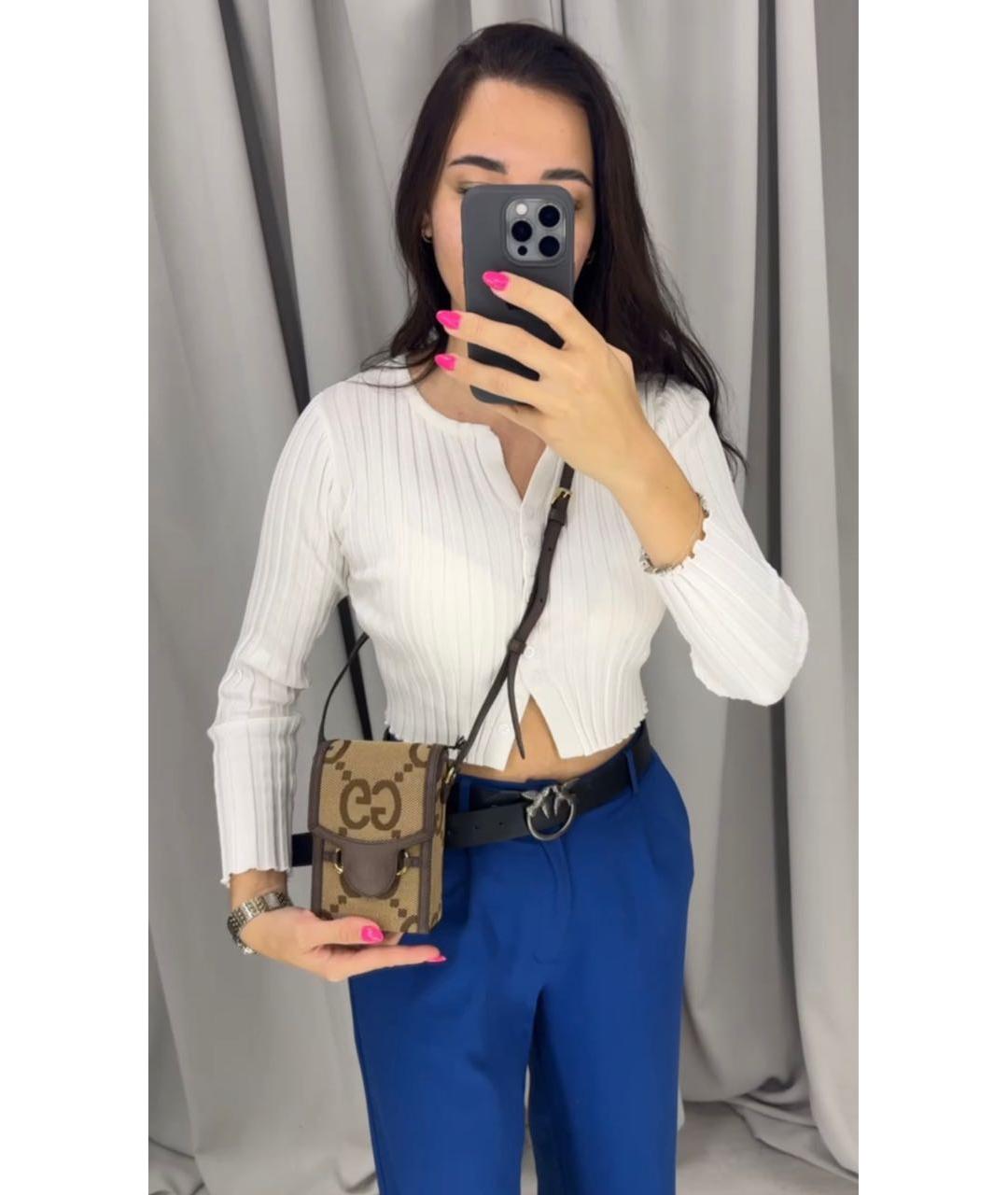 GUCCI Коричневая сумка через плечо, фото 7