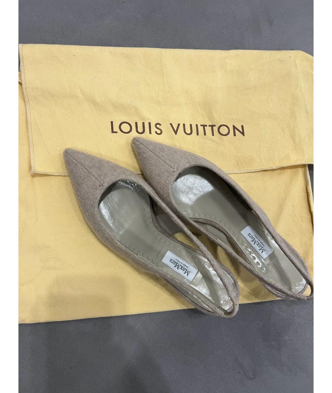 MAX MARA Бежевые туфли, фото 4