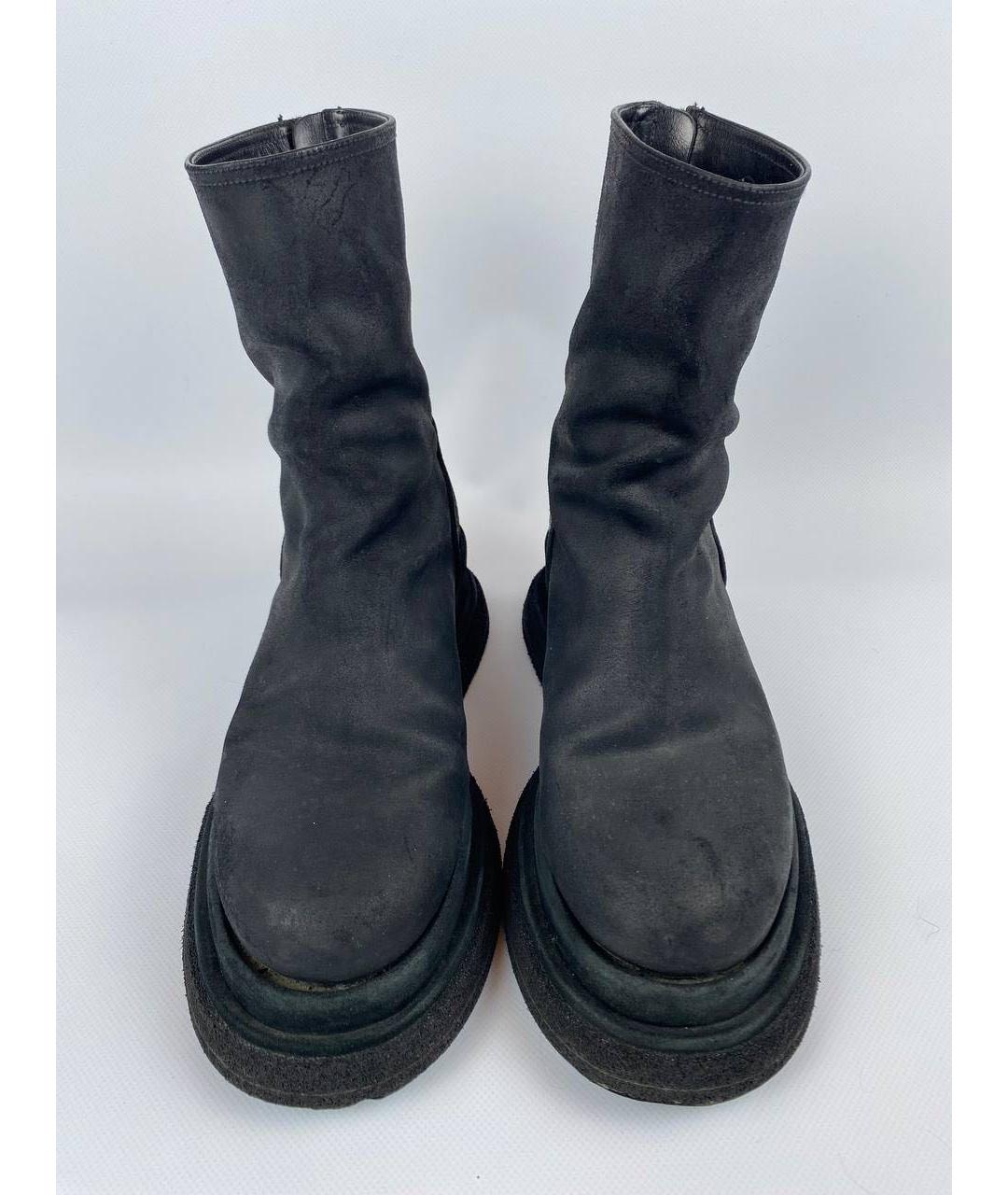 PREMIATA Черные кожаные высокие ботинки, фото 2