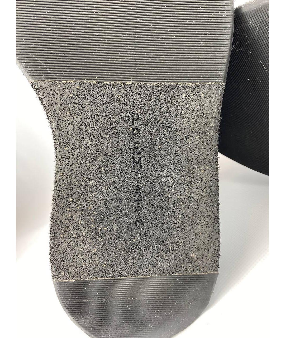 PREMIATA Черные кожаные высокие ботинки, фото 5