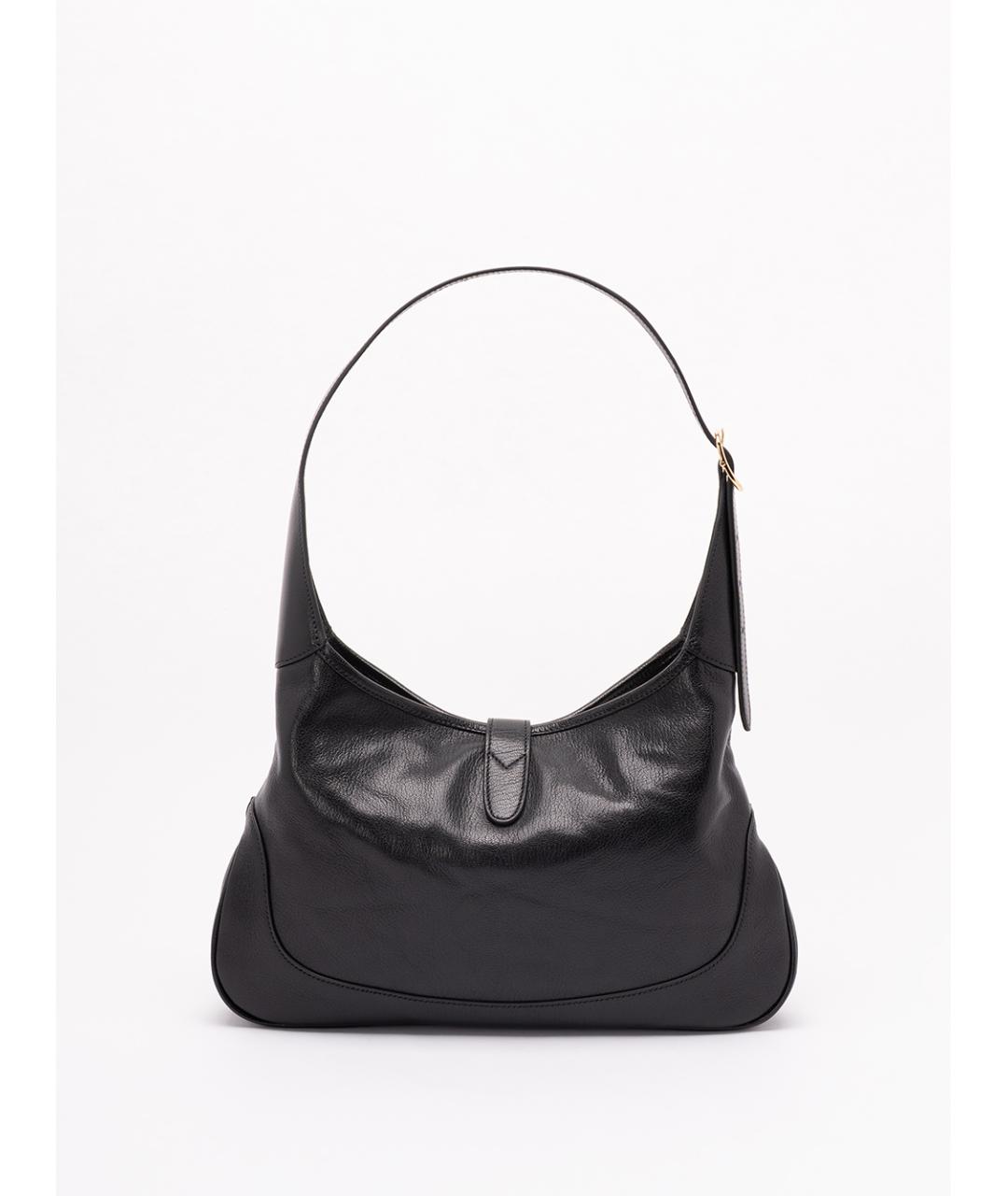 GUCCI Черная кожаная сумка через плечо, фото 2