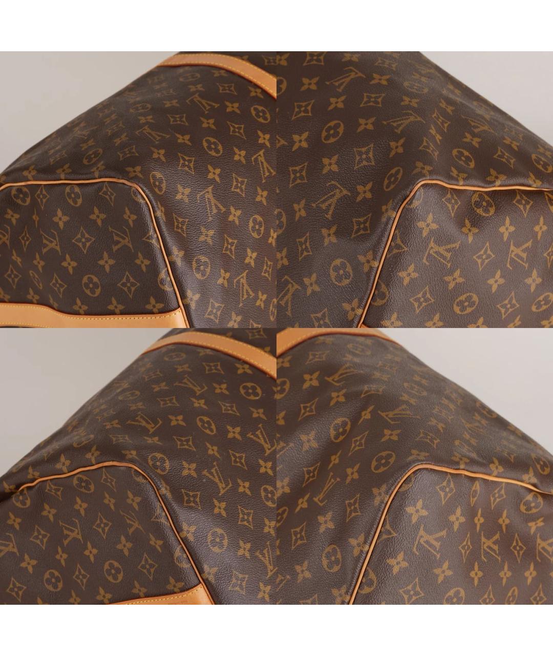 LOUIS VUITTON Коричневая дорожная/спортивная сумка, фото 8
