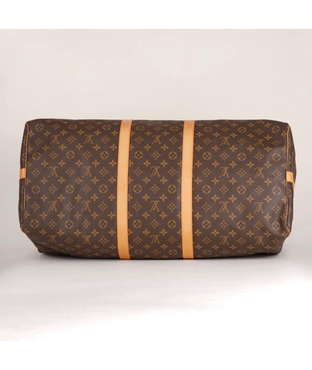 LOUIS VUITTON Коричневая дорожная/спортивная сумка, фото 6