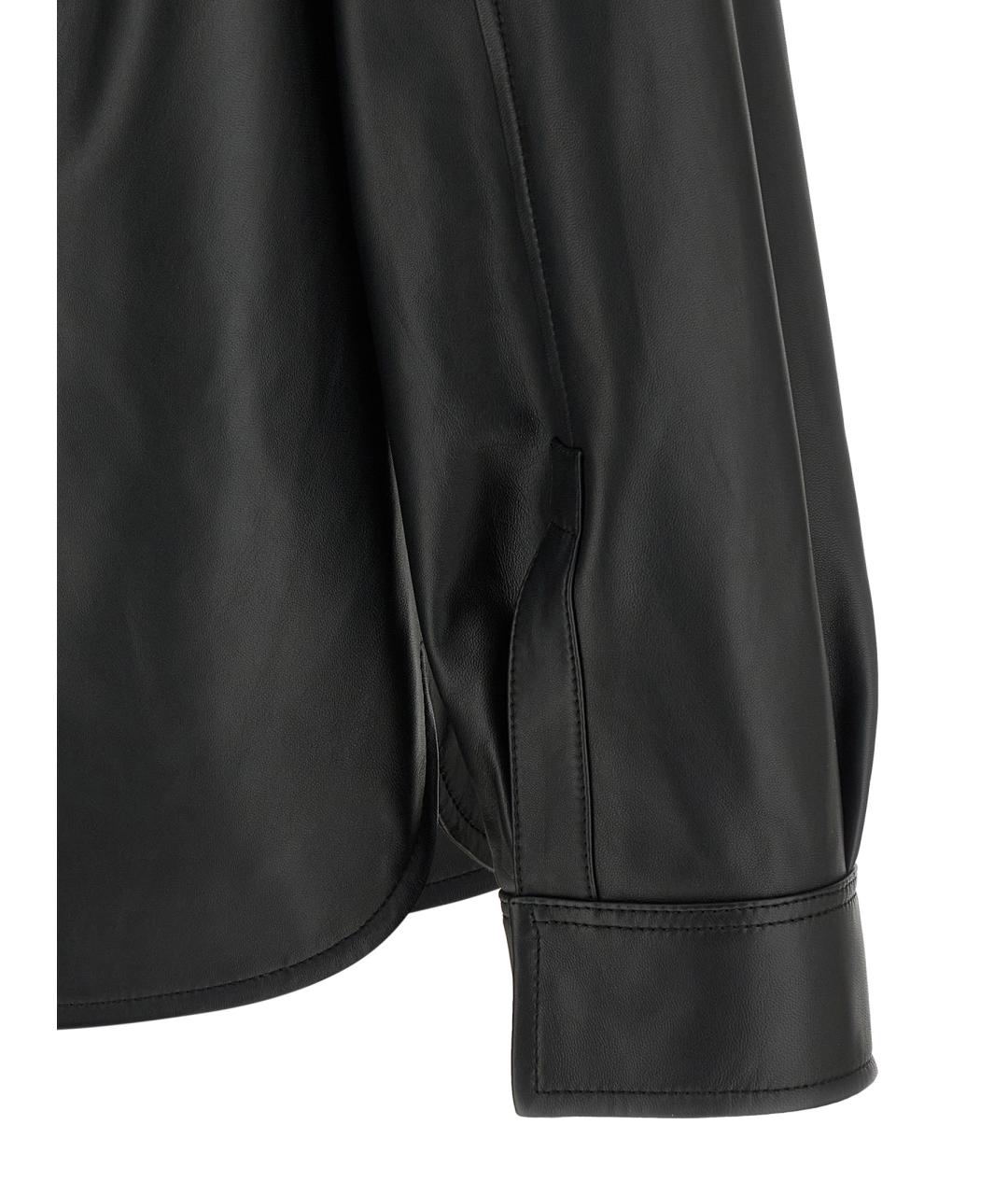 LOEWE Черная кожаная куртка, фото 4