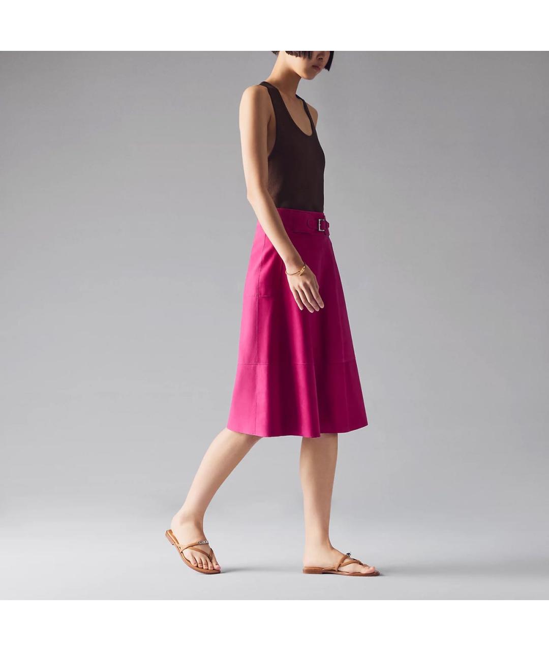 HERMES Коричневые кожаные сандалии, фото 3