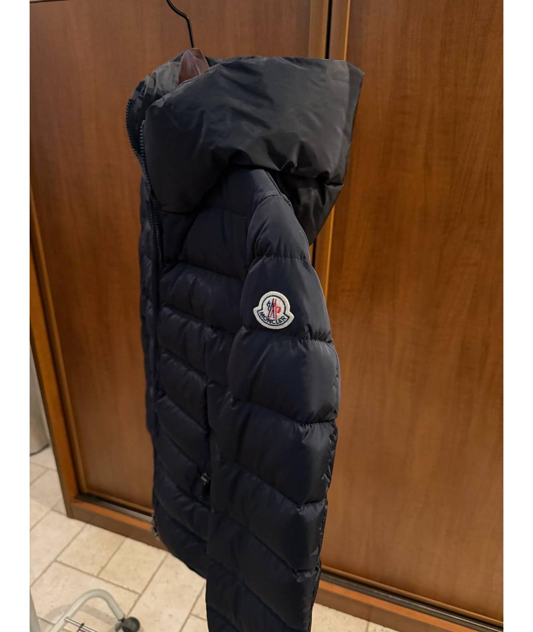 MONCLER Темно-синяя деним куртка, фото 2