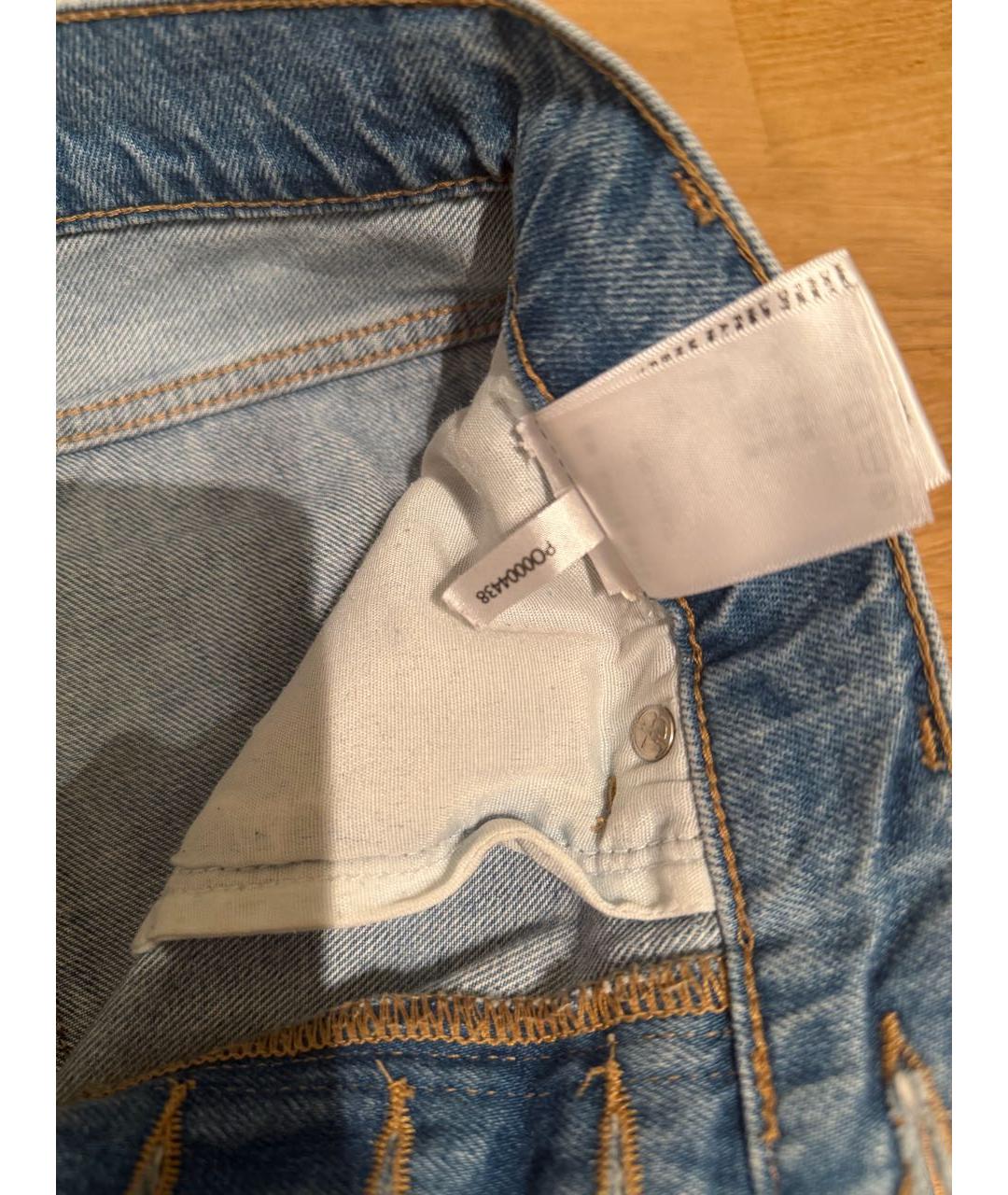 ANINE BING Голубые прямые джинсы, фото 8