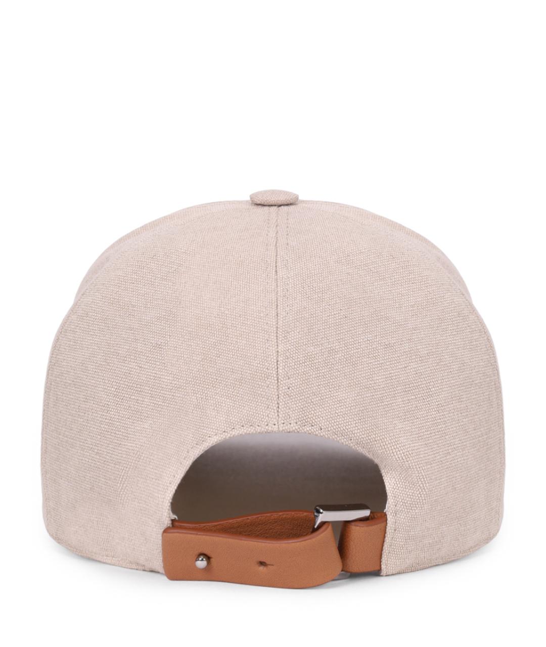 LORENA ANTONIAZZI Бежевая кепка, фото 2