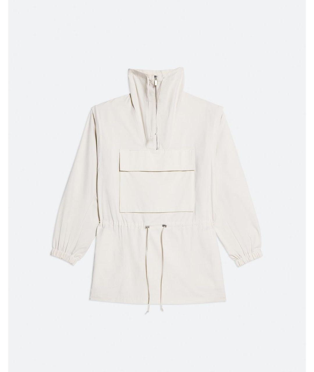 HELMUT LANG Бежевое хлопковое повседневное платье, фото 9