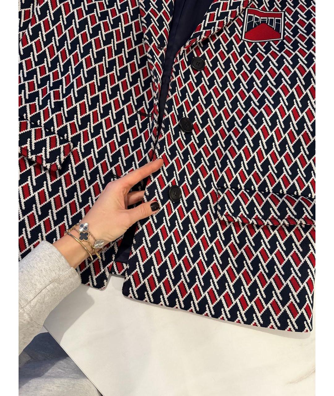 PRADA Мульти полиэстеровый жилет, фото 8