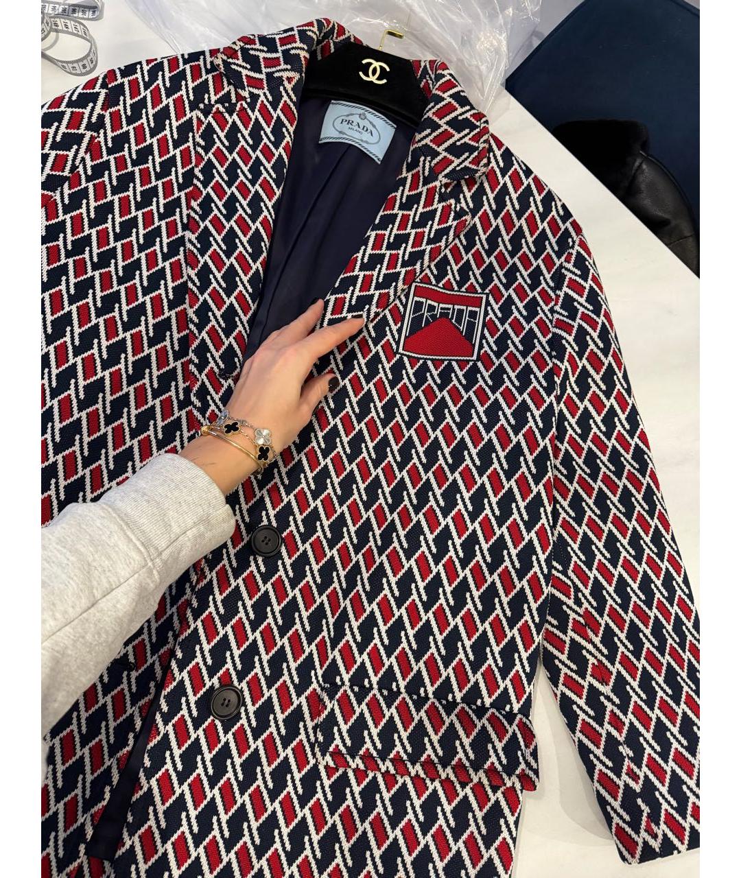 PRADA Мульти полиэстеровый жилет, фото 2