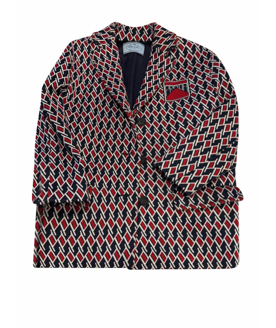 PRADA Мульти полиэстеровый жилет, фото 1