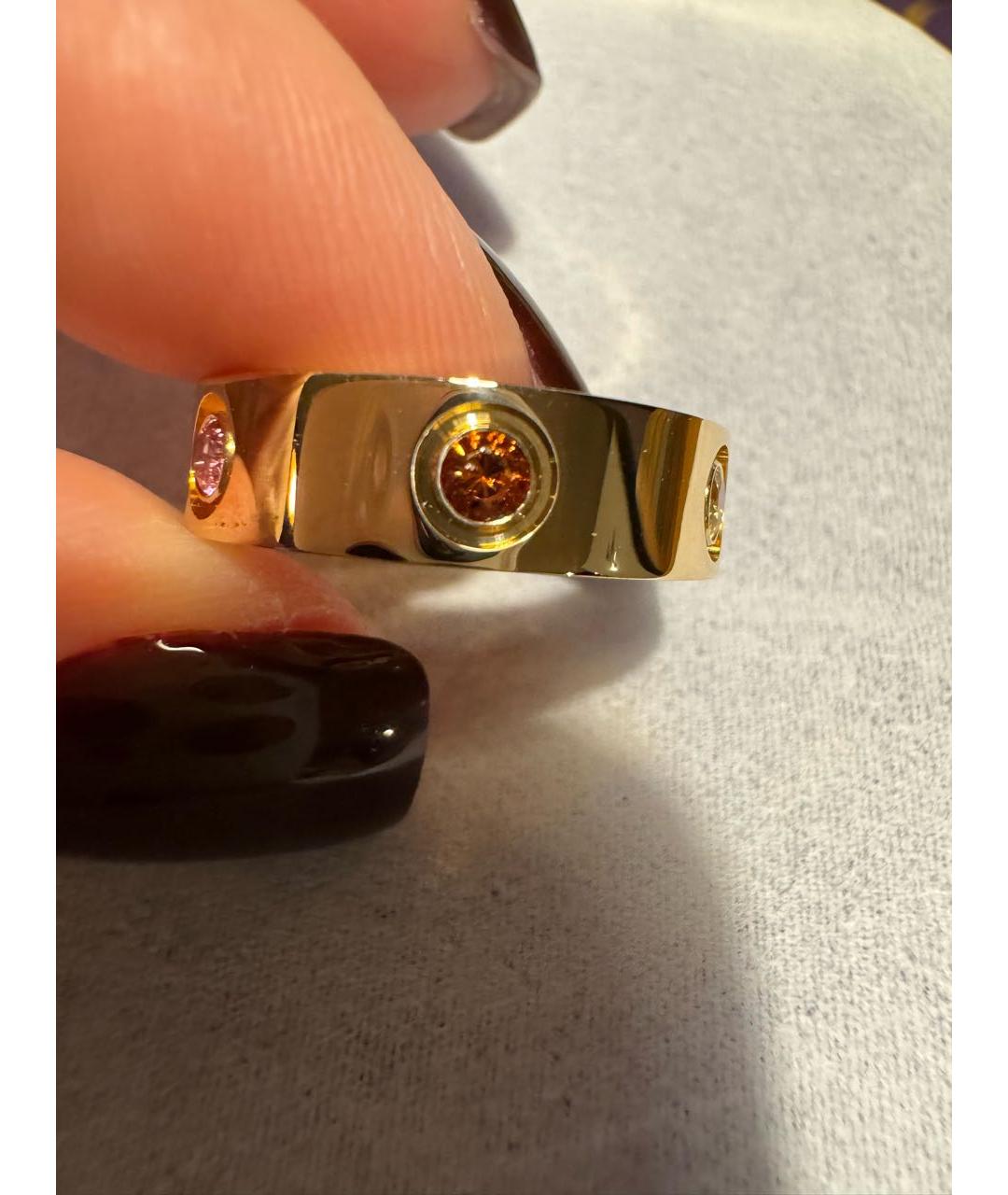 CARTIER Золотое кольцо из розового золота, фото 5