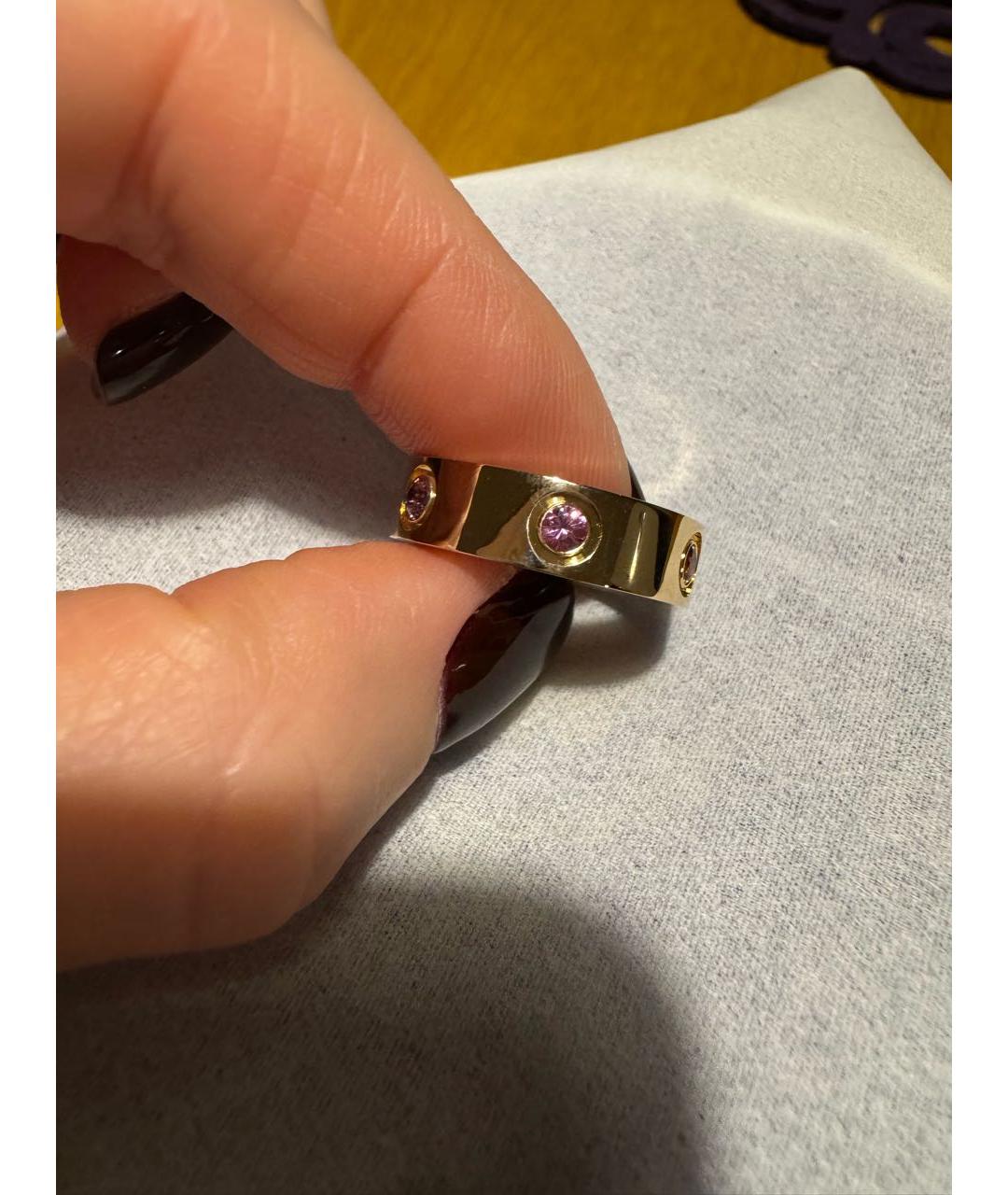 CARTIER Золотое кольцо из розового золота, фото 3