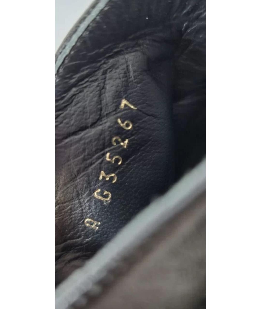 CHANEL Черные кожаные ботильоны, фото 9