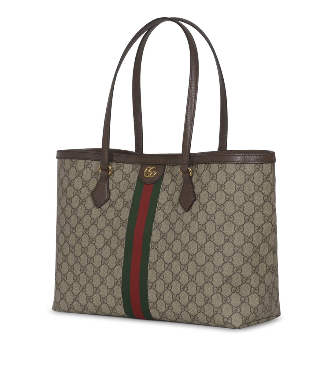GUCCI Бежевая сумка тоут, фото 2
