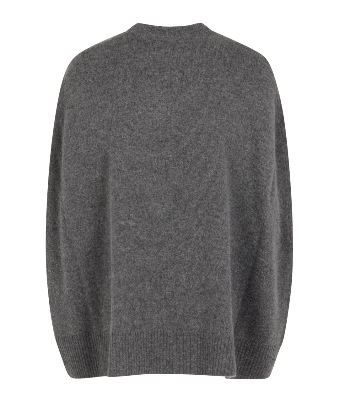 TOTEME Серый кашемировый джемпер / свитер, фото 2
