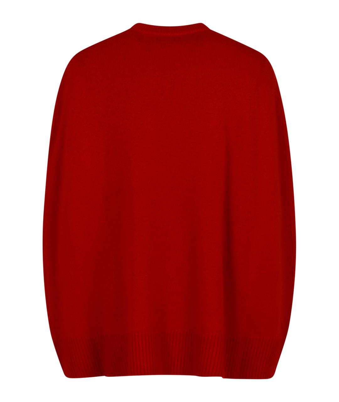 TOTEME Красный кашемировый джемпер / свитер, фото 2
