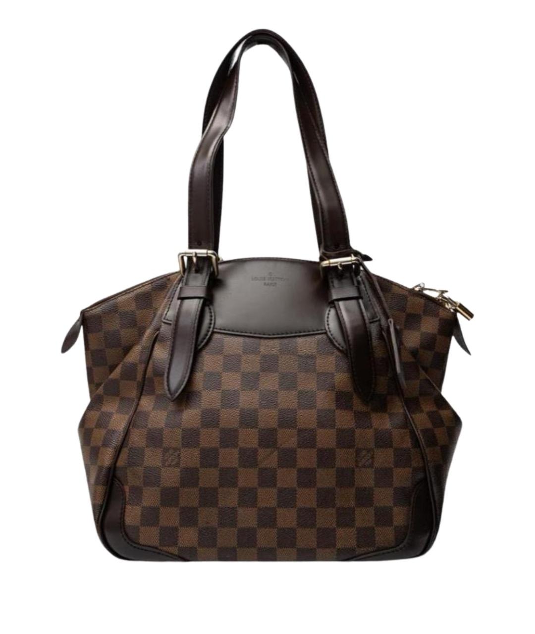 LOUIS VUITTON Коричневая сумка через плечо, фото 6