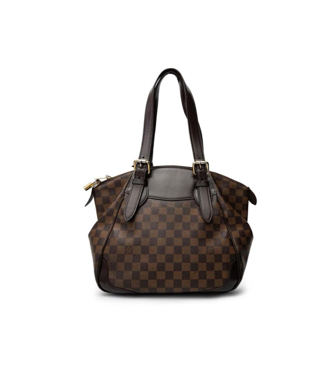 LOUIS VUITTON Коричневая сумка через плечо, фото 3