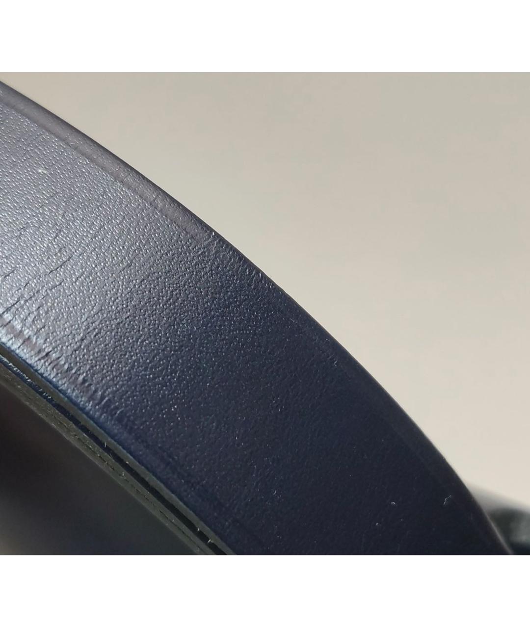 HERMES Синяя тканевая сумка через плечо, фото 7