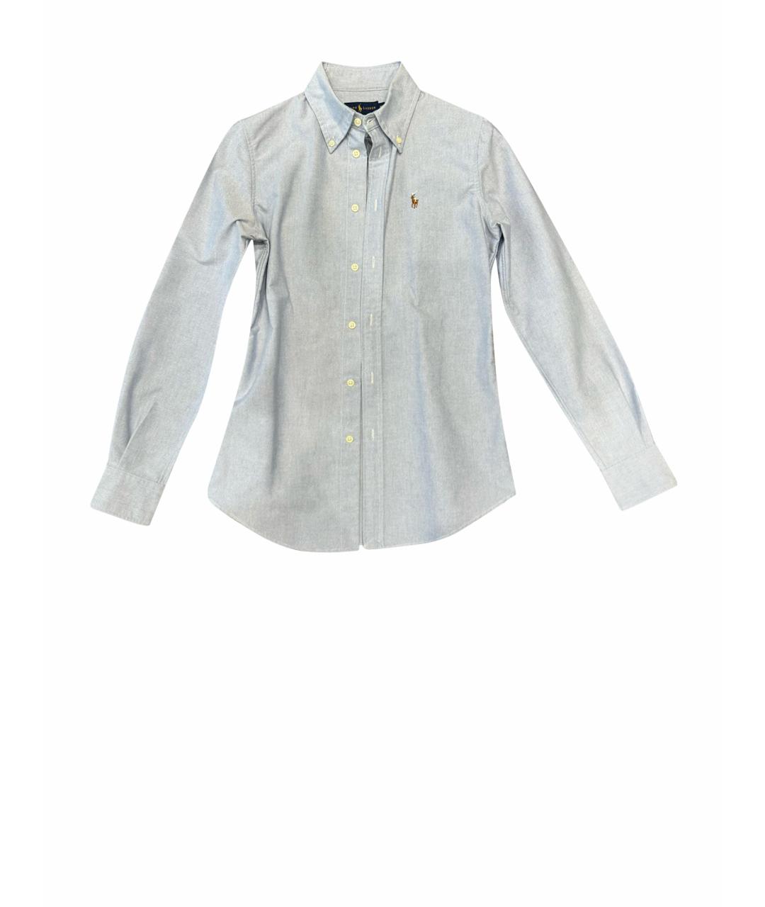 POLO RALPH LAUREN Голубая хлопковая рубашка, фото 1