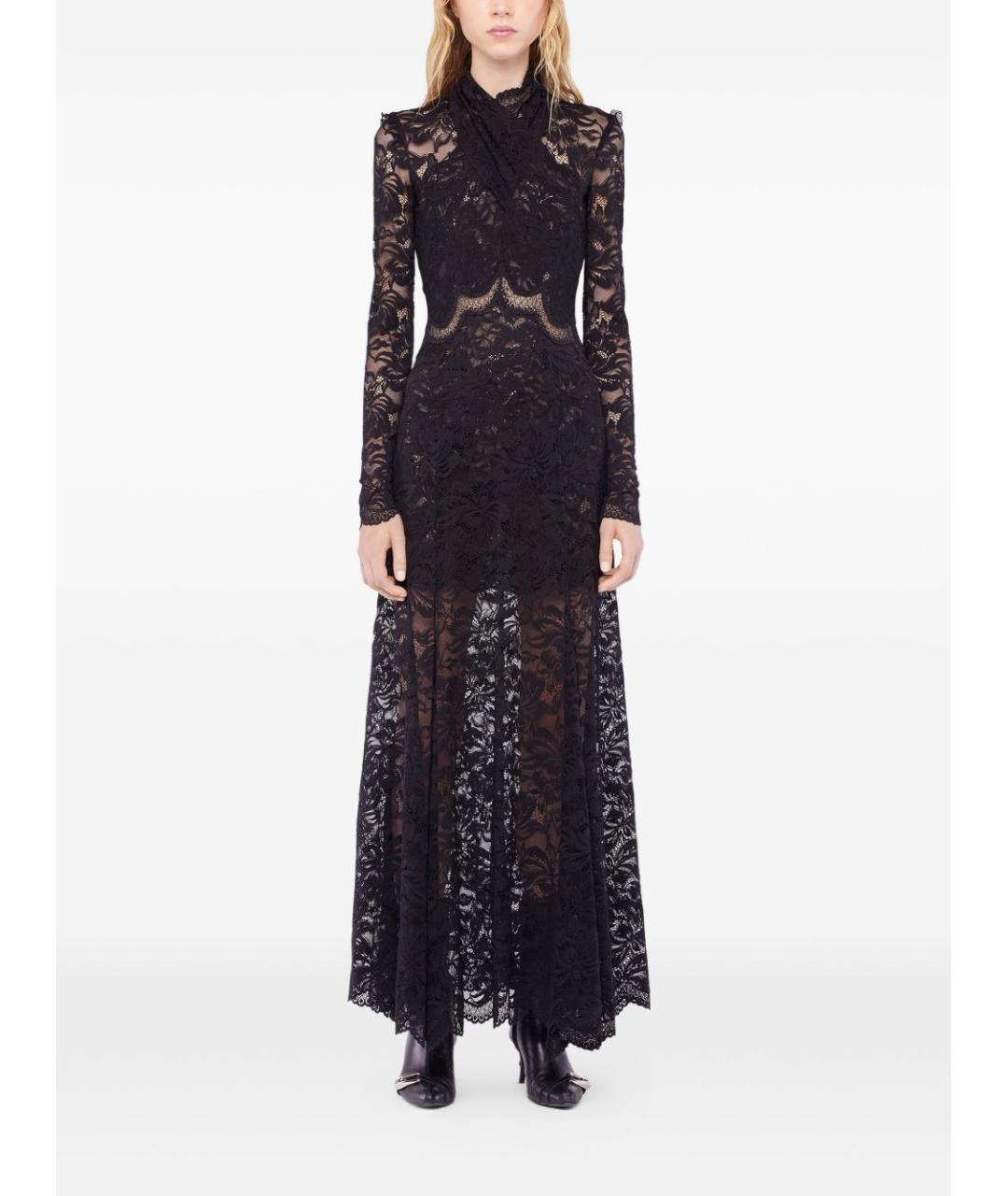 PACO RABANNE Черное вечернее платье, фото 3