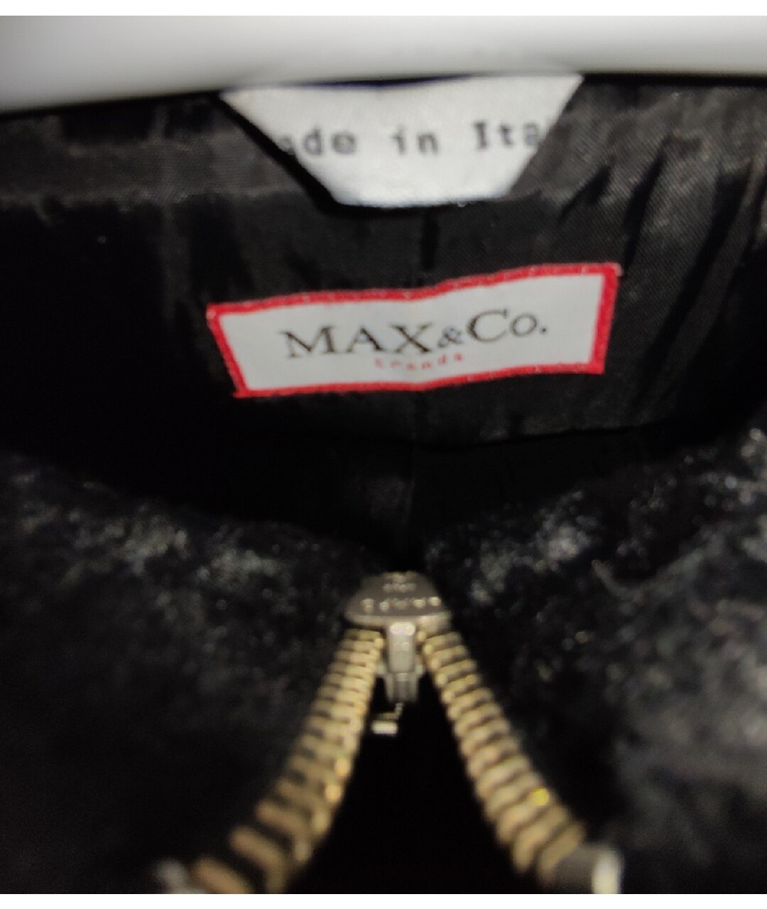 MAX&CO Черная хлопковая куртка, фото 3