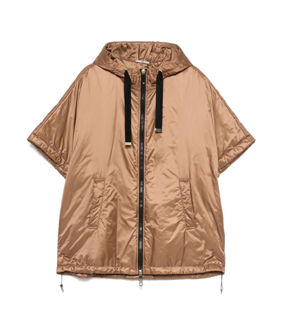 MAX MARA Бежевая полиамидовая куртка, фото 1