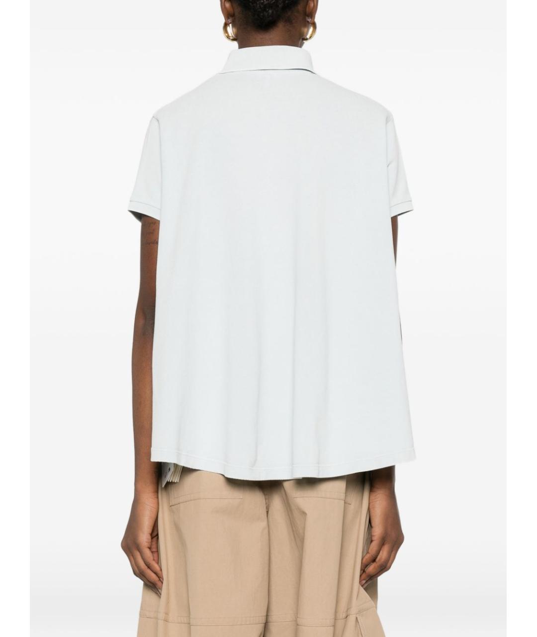 LOEWE Голубая хлопковая футболка, фото 2