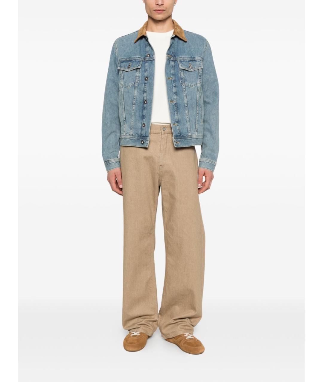 JACOB COHEN Голубая хлопковая куртка, фото 3