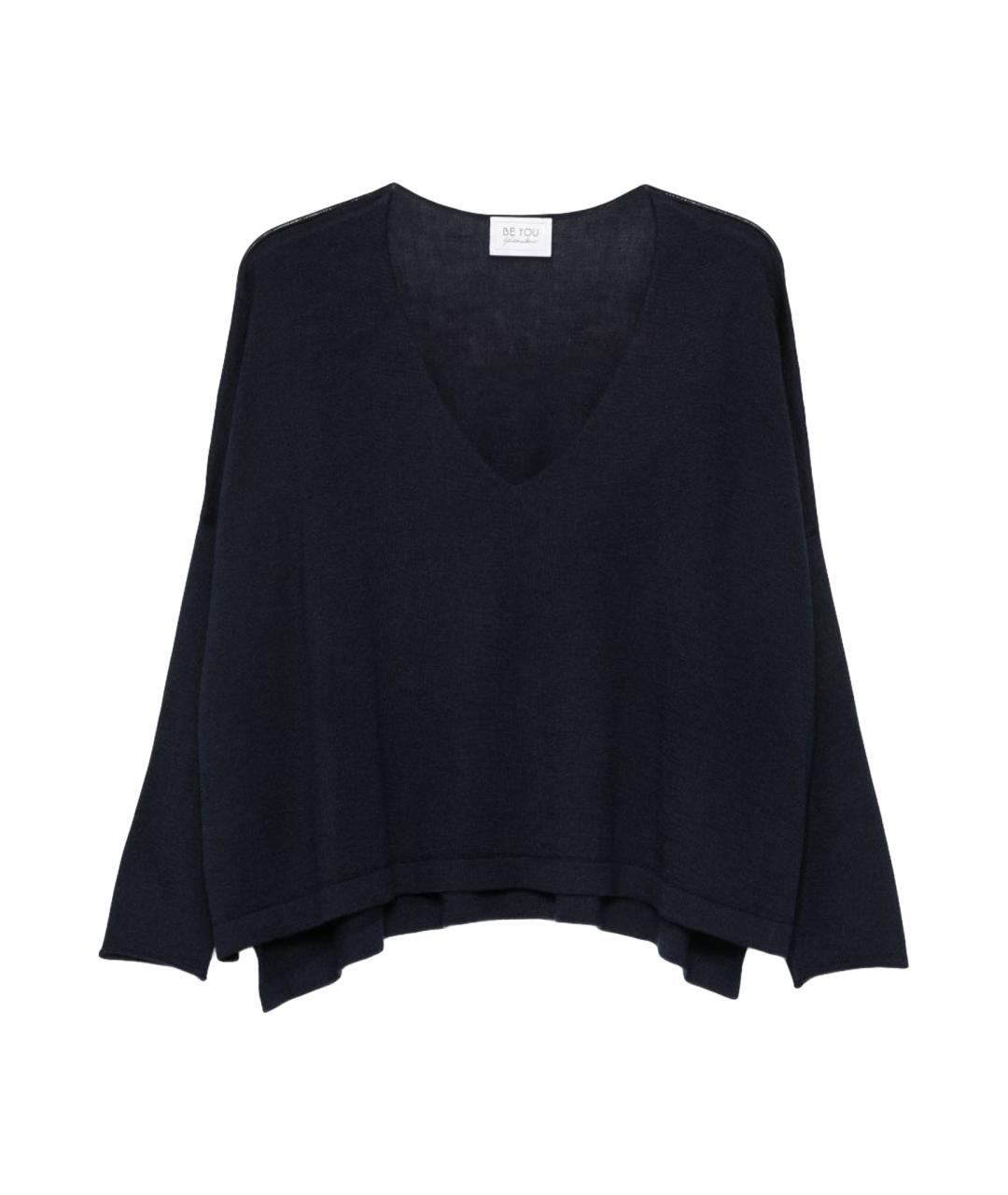 BEYOU Синий джемпер / свитер, фото 1