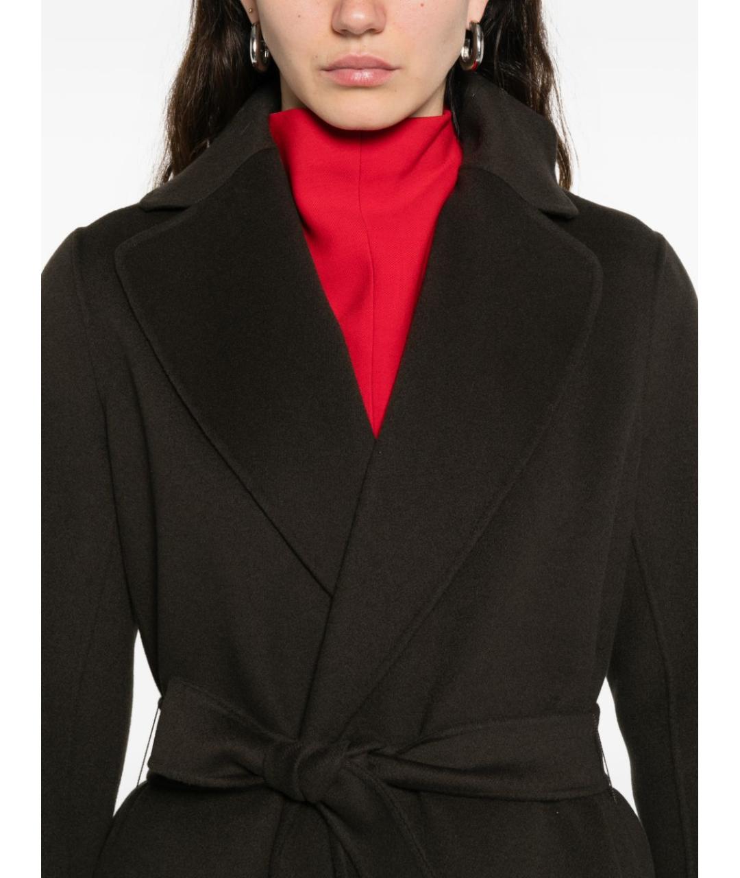 'S MAX MARA Зеленые шерстяное пальто, фото 5