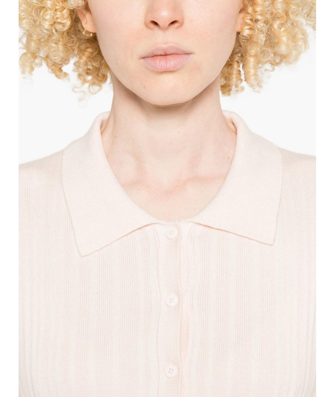 CLOSED Розовая хлопковая футболка, фото 2