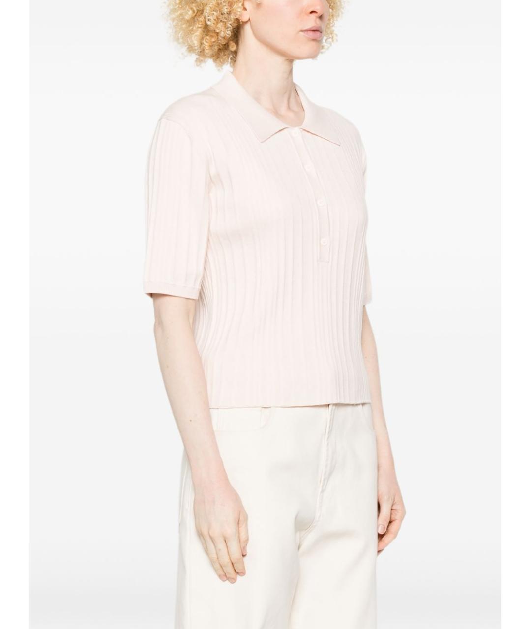 CLOSED Розовая хлопковая футболка, фото 5