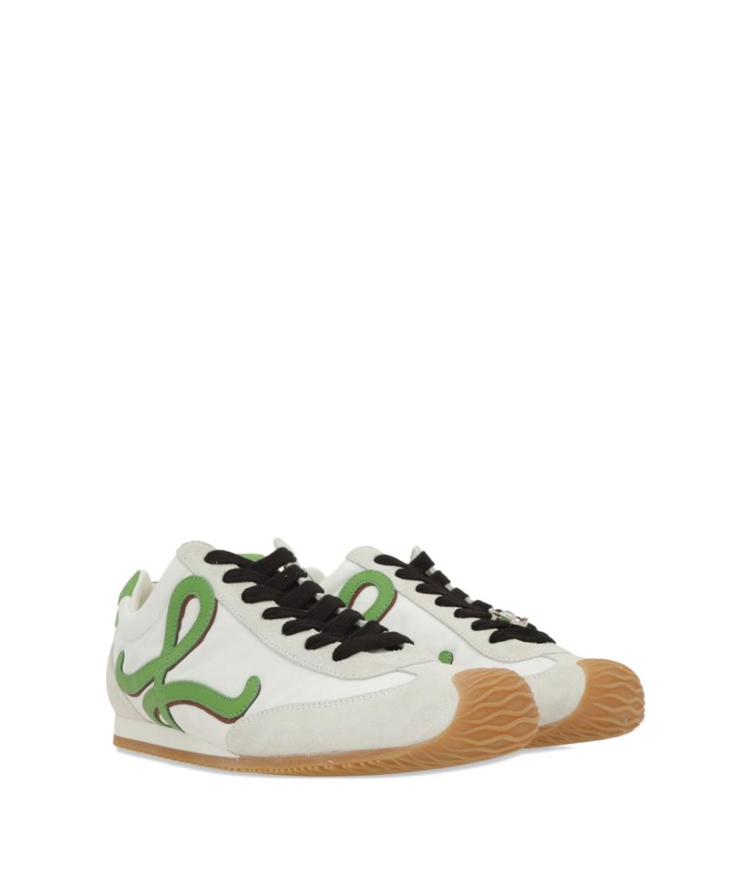 LOEWE Мульти кожаные кроссовки, фото 2