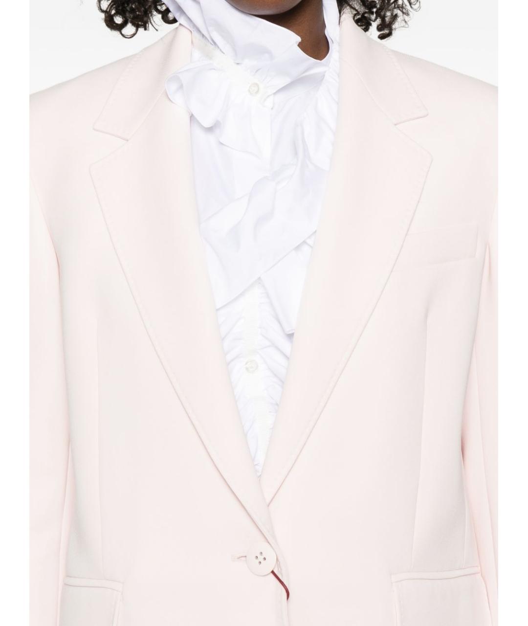 MAX MARA Розовый жакет/пиджак, фото 3