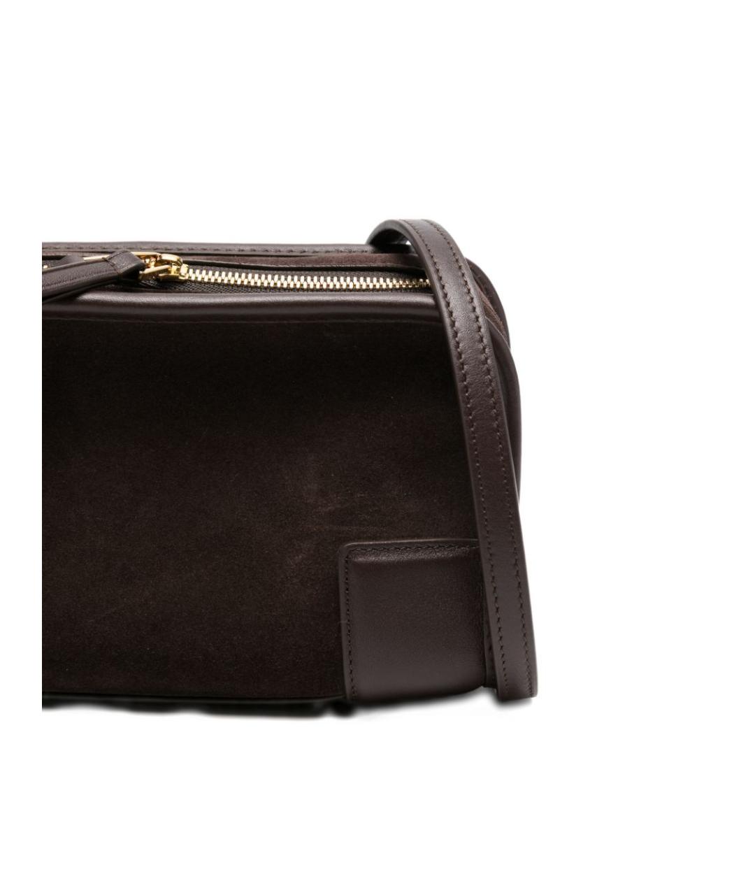 LOEWE Коричневая кожаная сумка тоут, фото 2