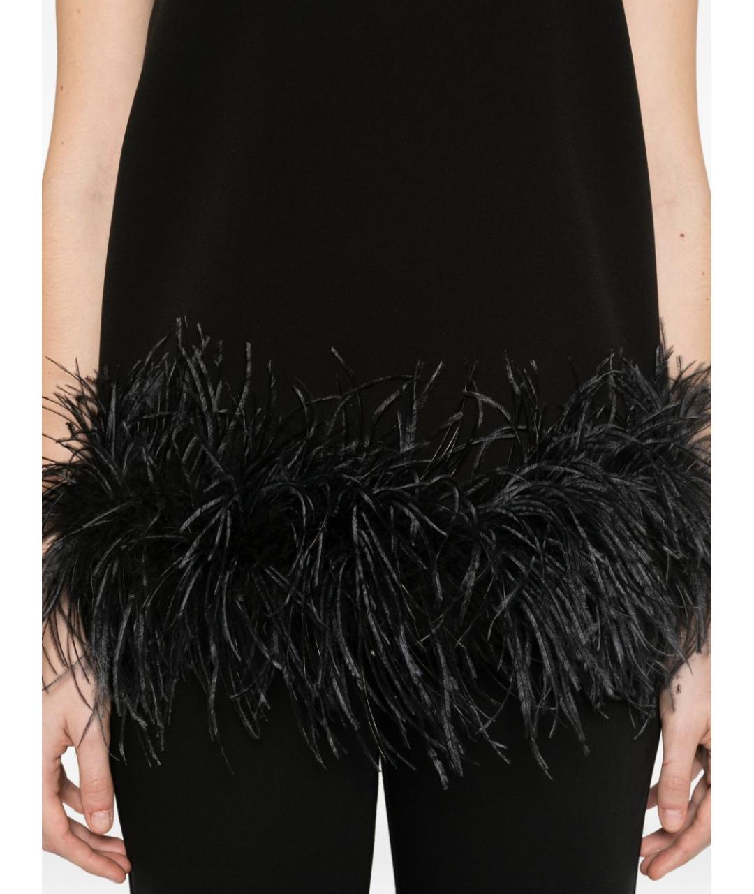 MAX MARA Черная ацетатная майка, фото 2