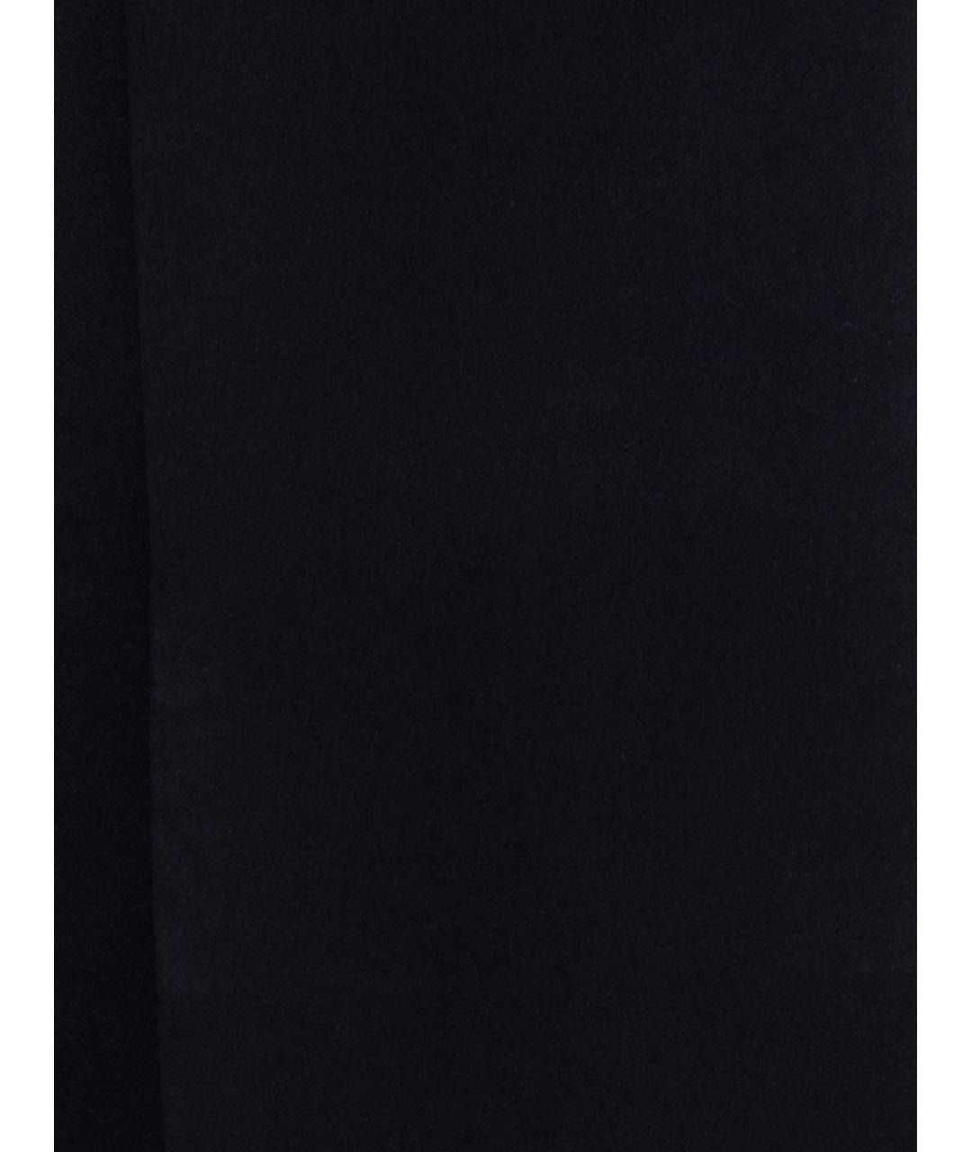 MAX MARA Темно-синий кашемировый шарф, фото 2