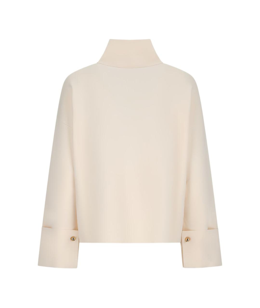 MAX MARA Бежевый вискозный кардиган, фото 3