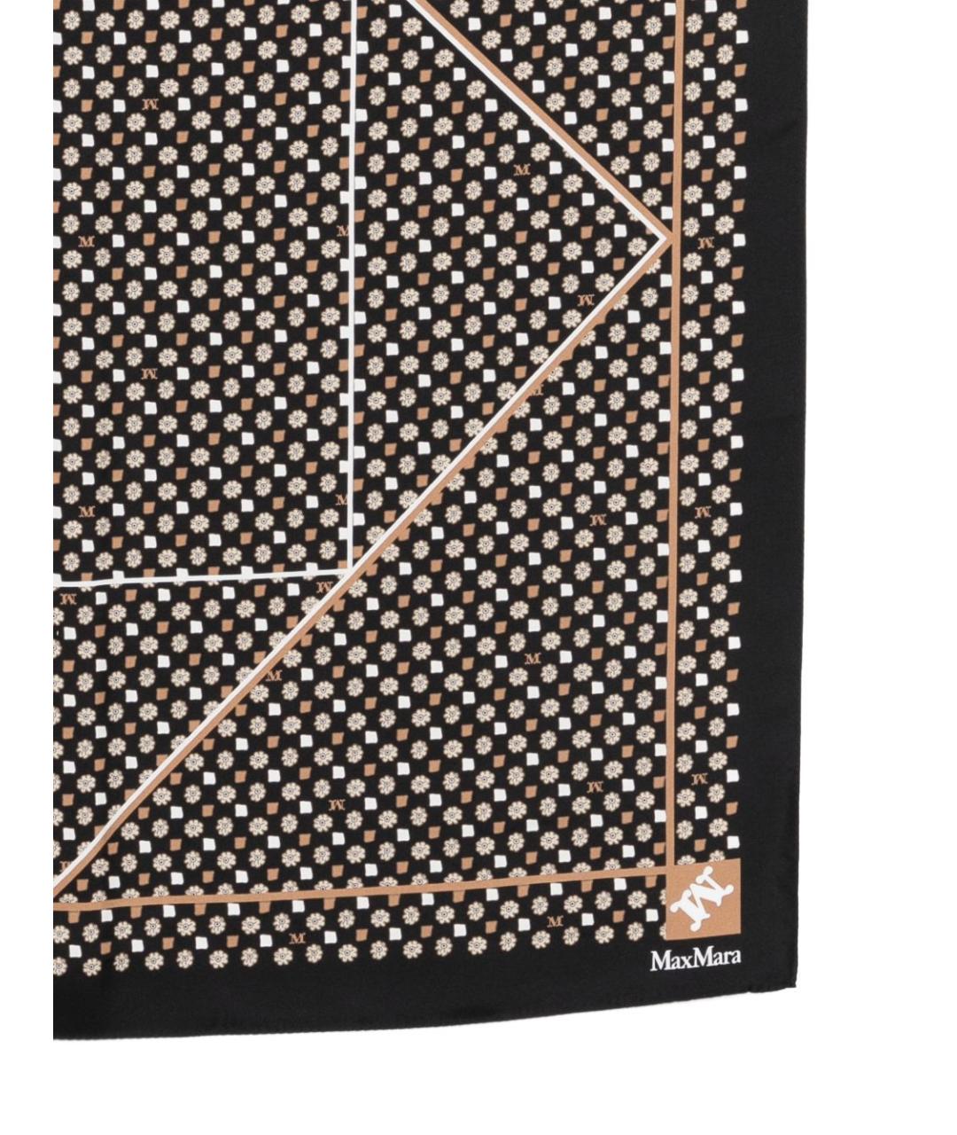 MAX MARA Мульти шелковый платок, фото 3
